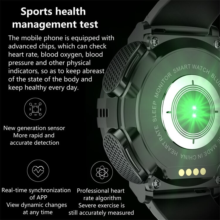 M68 TWS Sports Watch Health Measurement Remote Control Photography IP67 Waterproof-Shenzhen Shengye Technology Co.,Ltd