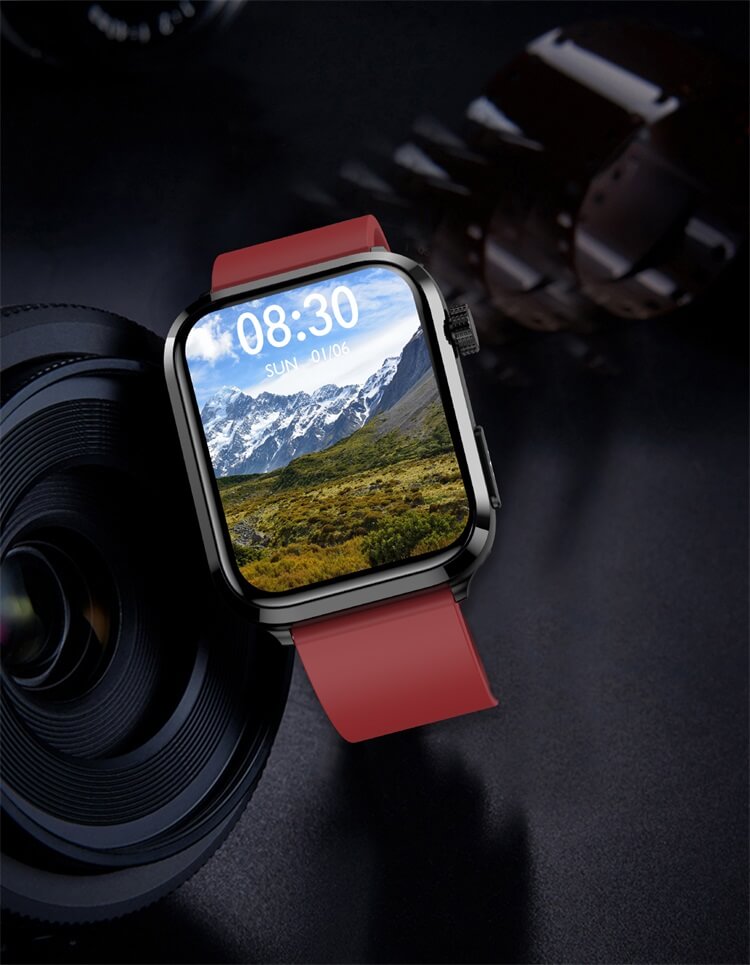 ET210 ECG Smart Watch Lipid Uric Acid Monitoring Al Medical Diagnosis Breathing training-Shenzhen Shengye Technology Co.,Ltd