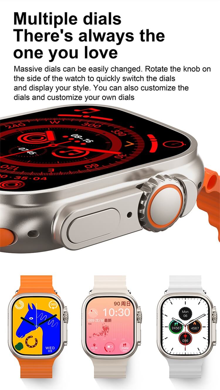 I15 Ultra Max Smart Watch Duas pulseiras de relógio Medição de saúde BT Calling-Shenzhen Shengye Technology Co., Ltd