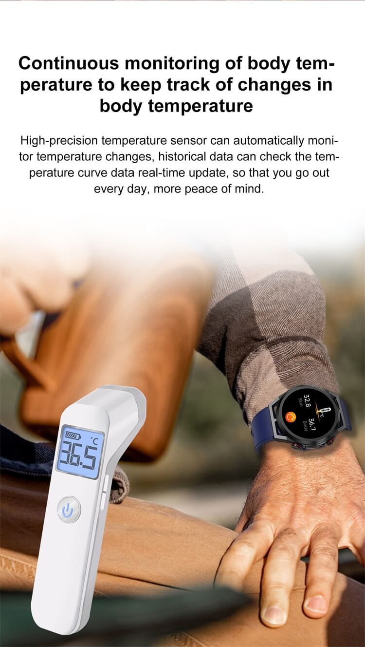 ET310 Smartwatch Función de ECG Medición de ácido úrico de lípidos Monitoreo de temperatura-Shenzhen Shengye Technology Co., Ltd