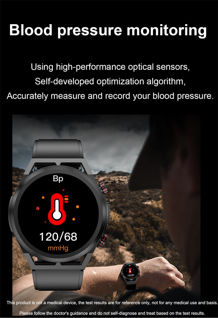 ET310 Smartwatch ECG function Lipid Uric Acid Measurement Temperature monitoring-Shenzhen Shengye Technology Co.,Ltd