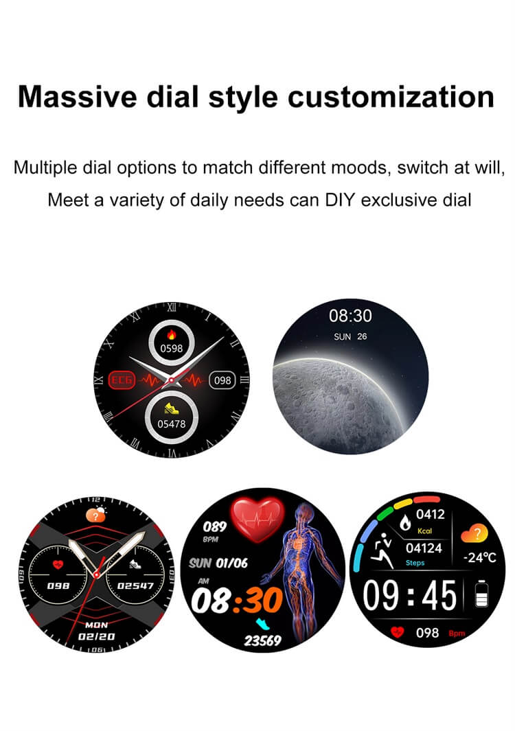 Et310 smartwatch função ecg medição de ácido úrico lipídico monitoramento de temperatura-shenzhen shengye technology co., ltd