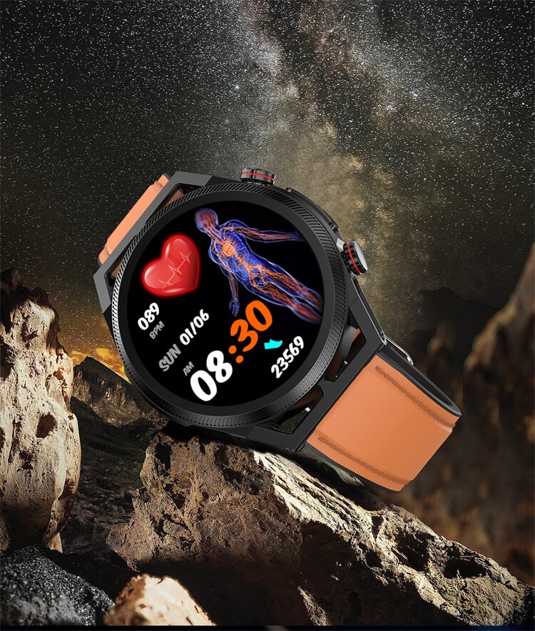 ET310 Smartwatch fonction ECG mesure de l'acide urique lipidique surveillance de la température-Shenzhen Shengye Technology Co., Ltd