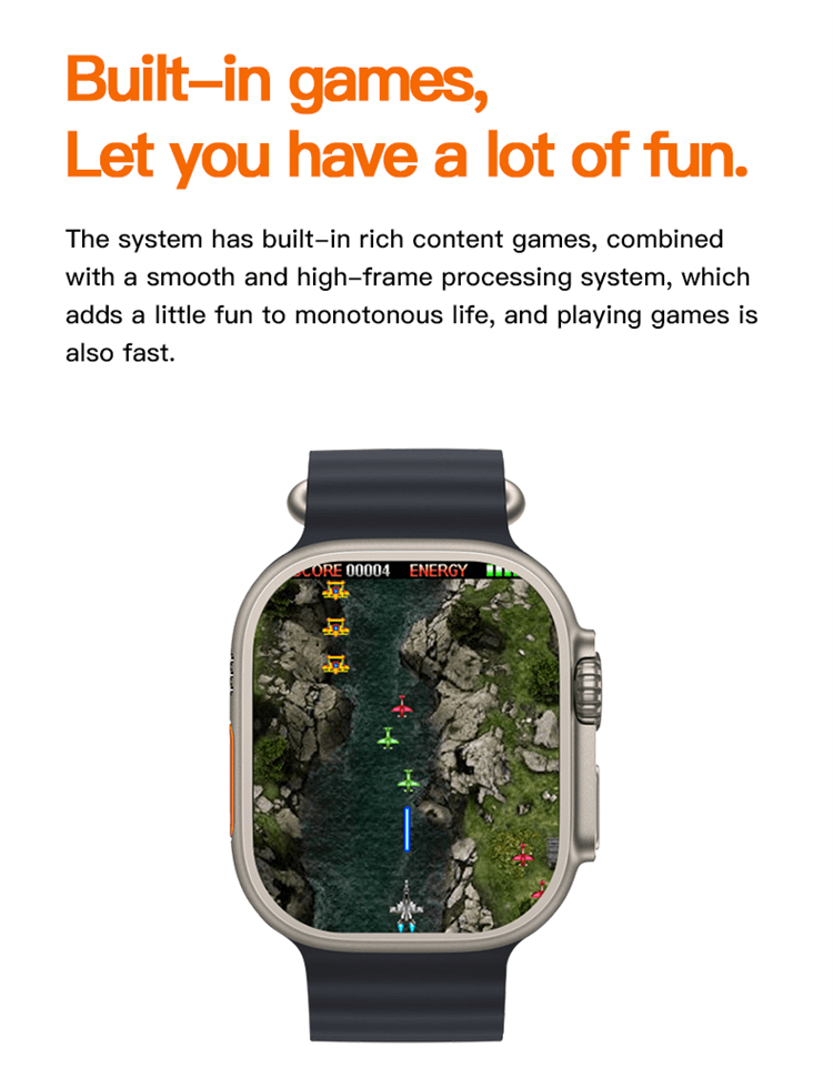 T10 Ultra Smartwatch Long Battery Life Standby Health Measurement Puzzle Games-Shenzhen Shengye Technology Co.,Ltd