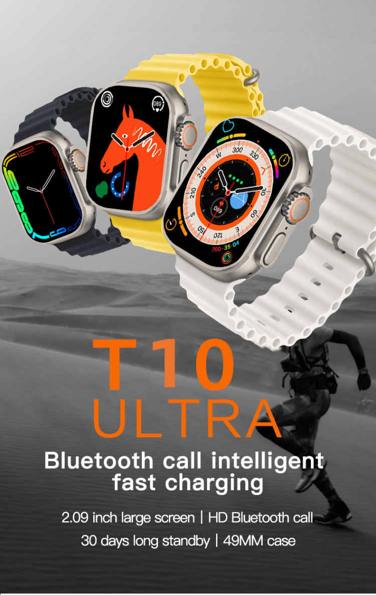 T10 Ultra Smartwatch Long Battery Life Standby Health Measurement Puzzle Games-Shenzhen Shengye Technology Co.,Ltd