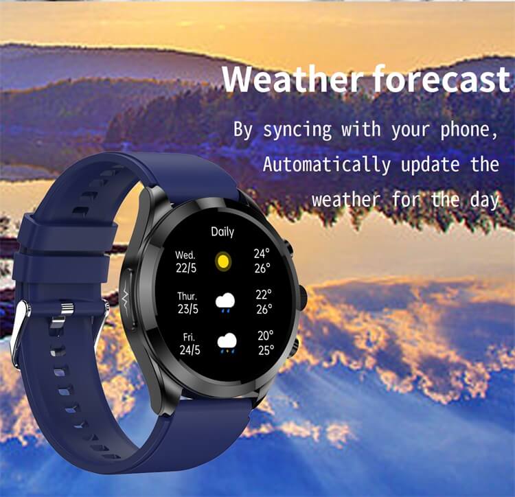 ET440 Smart Watch EKG-teszt Vércukor-monitoring Met Function IP67 Waterproof-Shenzhen Shengye Technology Co., Ltd.