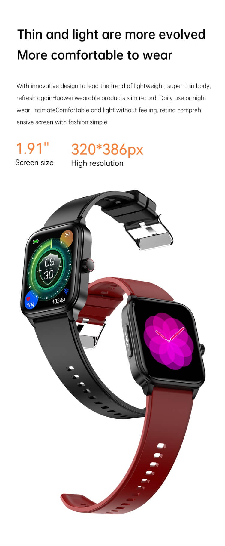 ET540 Smart Watch ECG + PPG HRV AI Diagnosi medica Controllo accessi NFC-Shenzhen Shengye Technology Co., Ltd