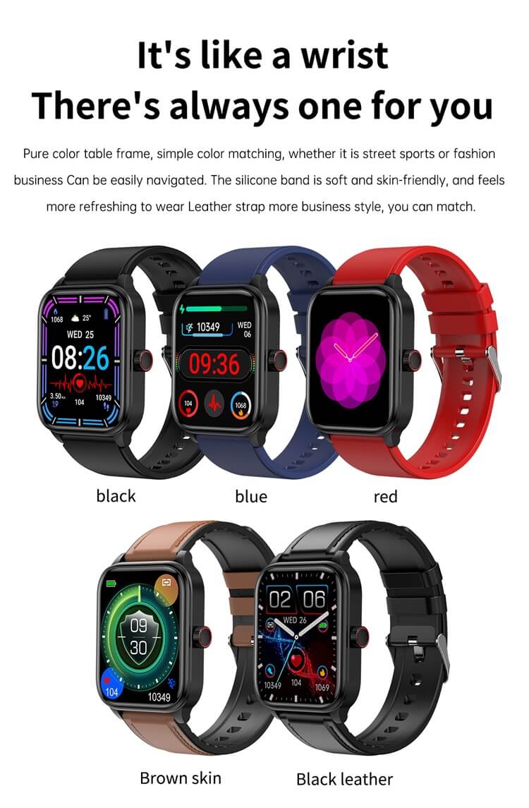 ET540 Smart Watch  ECG+PPG HRV AI Medical Diagnosis NFC Access Control-Shenzhen Shengye Technology Co.,Ltd