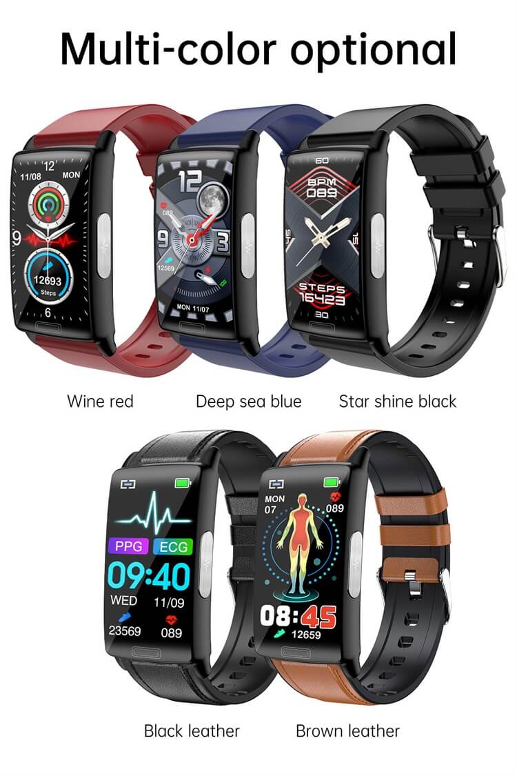 E610 Health Smartwatch Monitoreo de glucosa en sangre Prueba de ECG Variabilidad HRV-Shenzhen Shengye Technology Co., Ltd