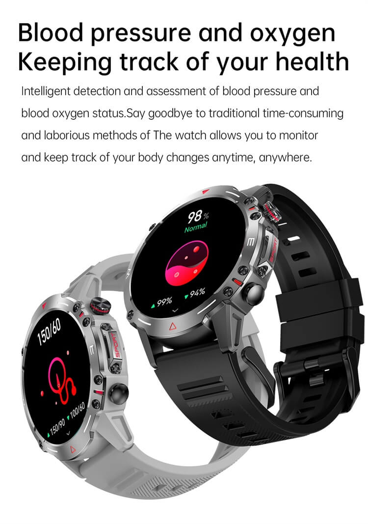 HK87 AMOLED Smartwatch AI Voice Assistant NFC Access Control Health Measurement-Shenzhen Shengye Technology Co.,Ltd