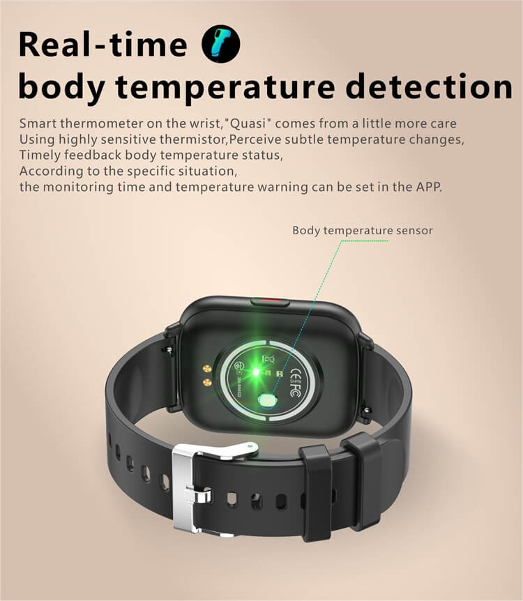 Q9 PRO GT2 Smartwatch 2.5D gebogen glazen lichaamstemperatuurdetectie IP68 waterdicht-Shenzhen Shengye Technology Co.,Ltd