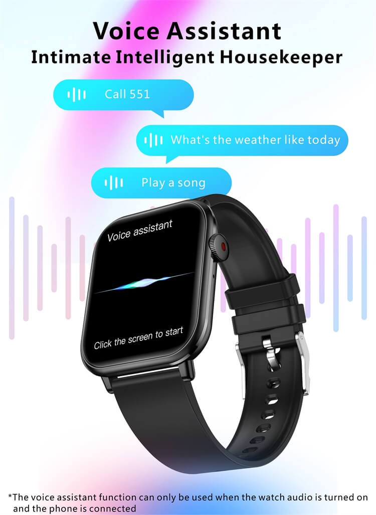 QX9 IPS écran Smartwatch surveillance de la température HiFi musique jouer AI Assistant vocal-Shenzhen Shengye Technology Co., Ltd