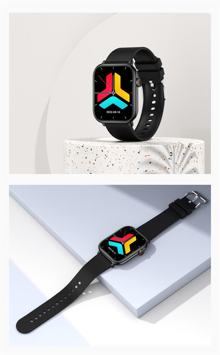 QX9 IPS écran Smartwatch surveillance de la température HiFi musique jouer AI Assistant vocal-Shenzhen Shengye Technology Co., Ltd