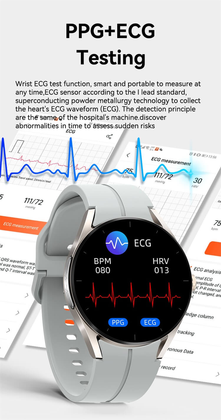 KS05 Smartwatch AI Voice Assistant ECG Test Blood Glucose Monitoring-Shenzhen Shengye Technology Co.,Ltd