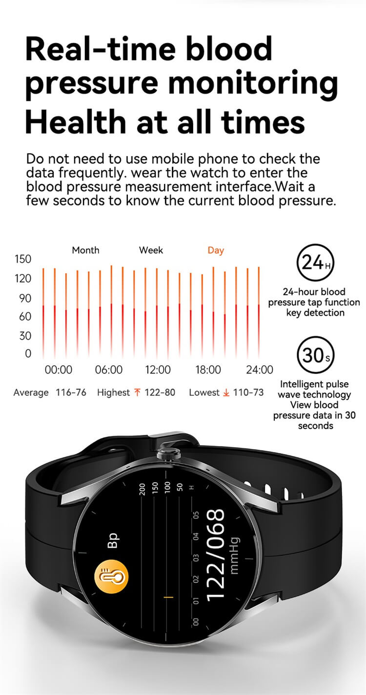 KS05 Smartwatch AI Asistente de voz Prueba de ECG Monitoreo de glucosa en sangre-Shenzhen Shengye Technology Co., Ltd