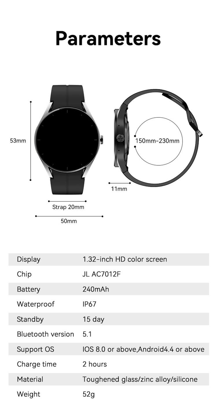 KS05 Smartwatch AI Asistente de voz Prueba de ECG Monitoreo de glucosa en sangre-Shenzhen Shengye Technology Co., Ltd