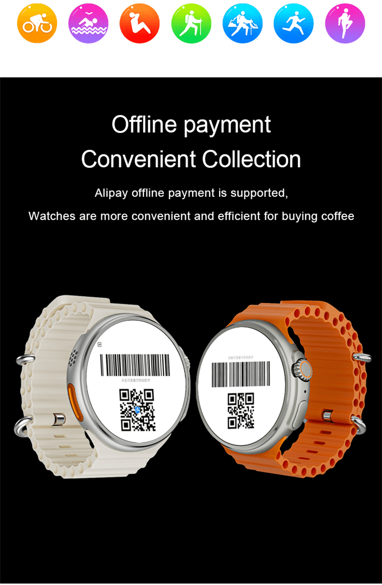 V3 Ultra Max Smartwatch Long Endurance NFC Access Control Offline Payment-Shenzhen Shengye Technology Co.,Ltd