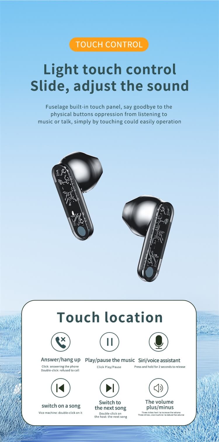 TM10 Earphone HIFI Stereo Sound Quality Strong Momentum Smart Noise Reduction-Shenzhen Shengye Technology Co.,Ltd