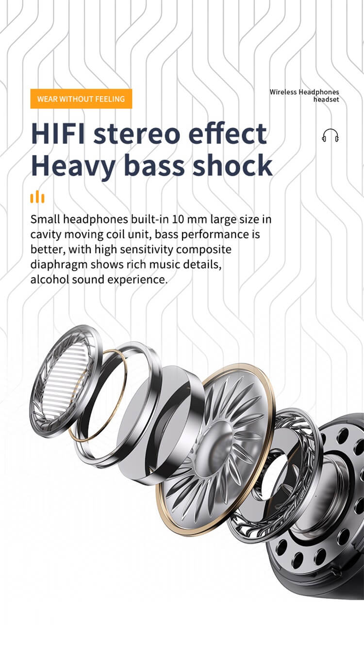 JR01 Auricular Cápsula Espacial Transparente Reducción de Voz Inteligente Calidad de Sonido Estéreo HiFi-Shenzhen Shengye Technology Co.,Ltd