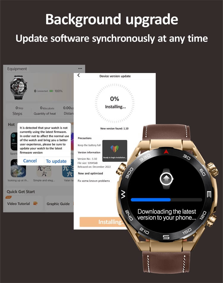 HK5 Hero AMOLED Smartwatch Kompassmuster Alipay Zahlung NFC Zugangskontrolle-Shenzhen Shengye Technology Co.,Ltd