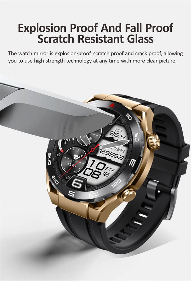 HK5 Hero AMOLED Smartwatch Compass Pattern Alipay Paiement Contrôle d'accès NFC-Shenzhen Shengye Technology Co., Ltd