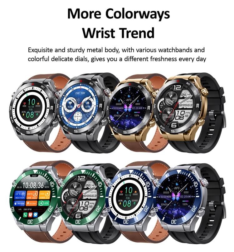 HK5 Hero AMOLED Smartwatch Wzór kompasu Płatność Alipay Kontrola dostępu NFC-Shenzhen Shengye Technology Co., Ltd