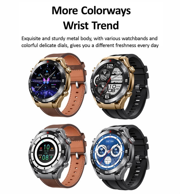 HK5 Hero AMOLED Smartwatch Kompassmuster Alipay Zahlung NFC Zugangskontrolle-Shenzhen Shengye Technology Co.,Ltd