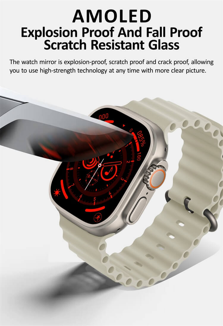 VA9 Ultra AMOLED Montre intelligente Compass Pattern NFC Contrôle d'accès Paiement hors ligne Surveillance de la santé-Shenzhen Shengye Technology Co., Ltd