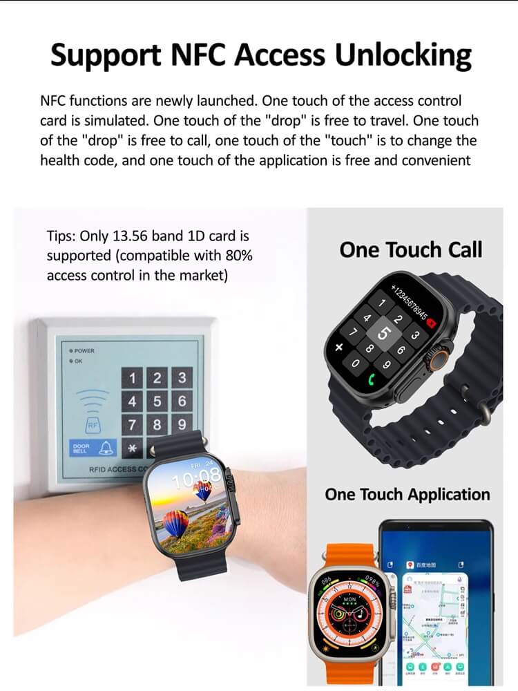 VA9 Ultra AMOLED Smart Watch Kompaspatroon NFC Toegangscontrole Offline betaling Gezondheidsmonitoring-Shenzhen Shengye Technology Co., Ltd