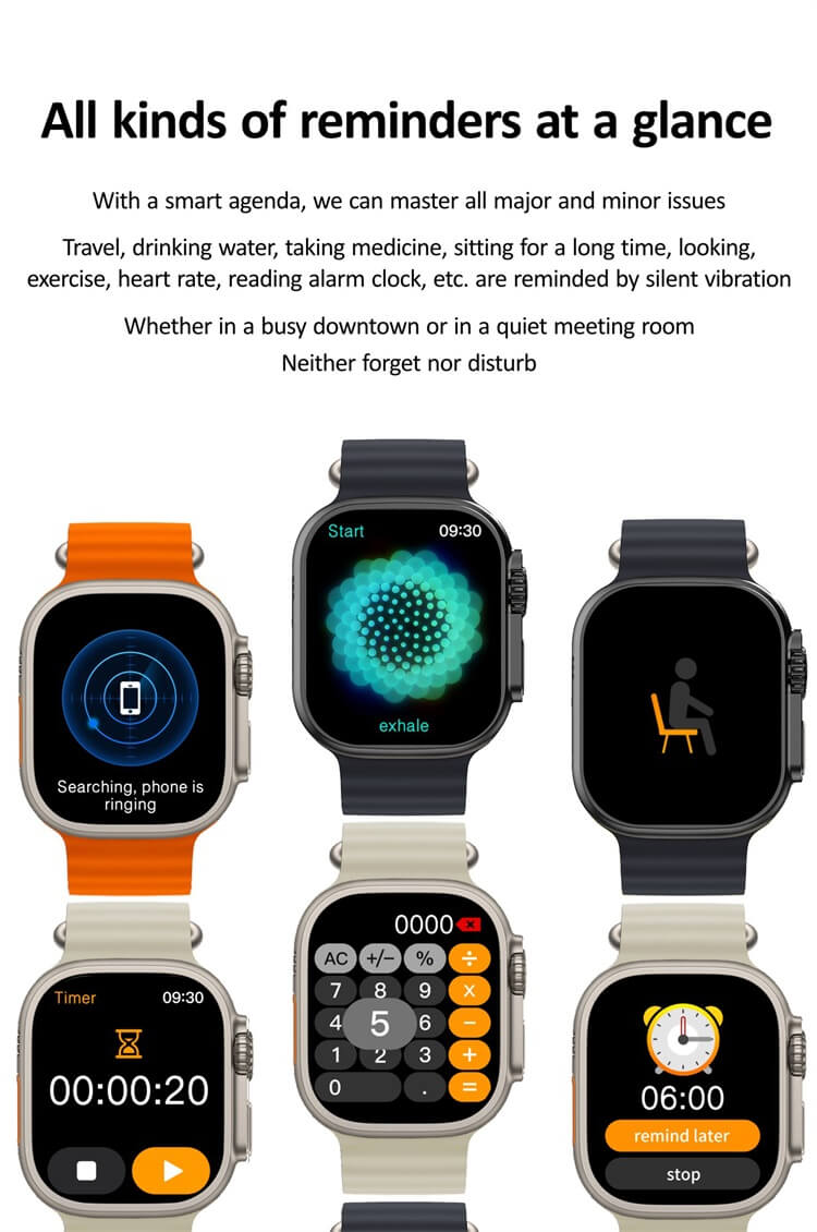 VA9 Ultra AMOLED Montre intelligente Compass Pattern NFC Contrôle d'accès Paiement hors ligne Surveillance de la santé-Shenzhen Shengye Technology Co., Ltd