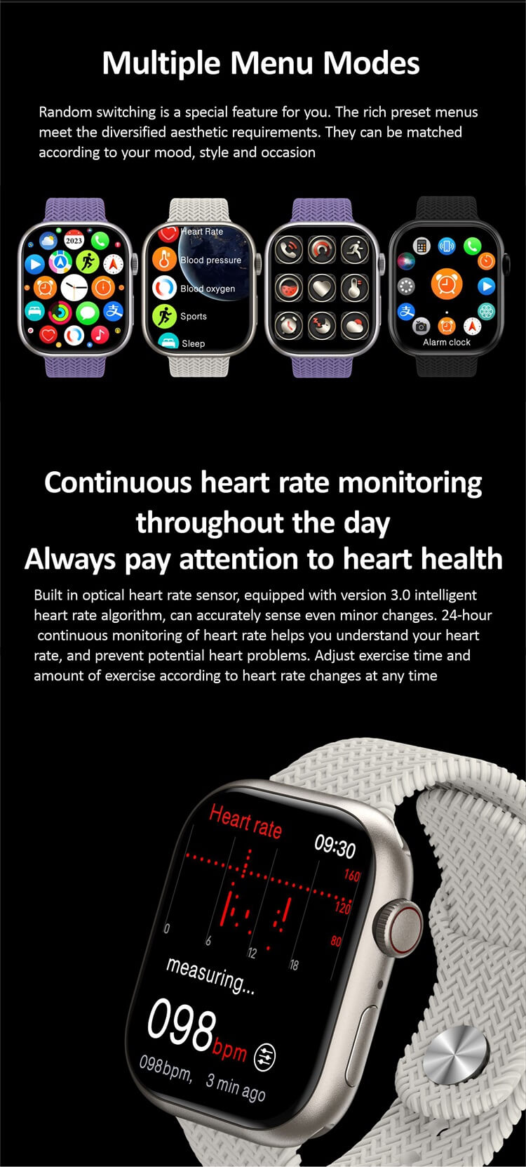VA9 Pro AMOLED Smart Watch-Shenzhen Shengye Technology Co.,Ltd