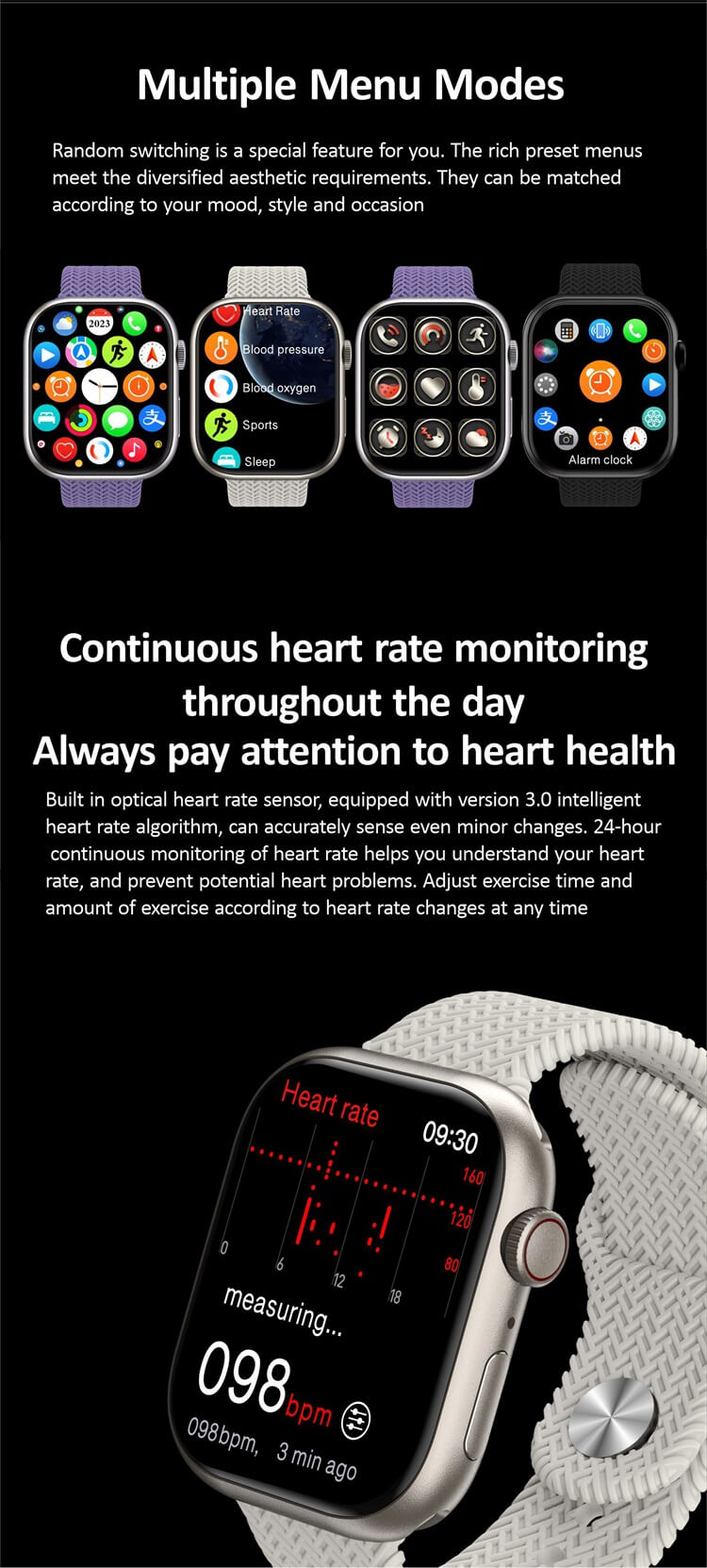 VA9 Pro AMOLED Smart Watch Health monitoring Sports Guidance ChatGPT NFC Compass-Shenzhen Shengye Technology Co.,Ltd