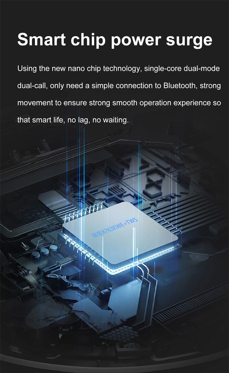 Słuchawki GT66 TWS Smartwatch 2 w 1 Kontrola dostępu NFC Cały metal CNC Stal Feel-Shenzhen Shengye Technology Co., Ltd