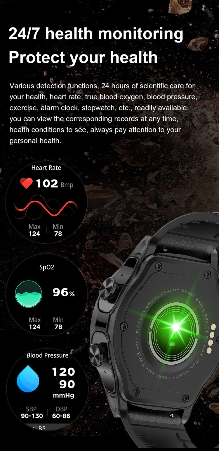 Słuchawki GT66 TWS Smartwatch 2 w 1 Kontrola dostępu NFC Cały metal CNC Stal Feel-Shenzhen Shengye Technology Co., Ltd