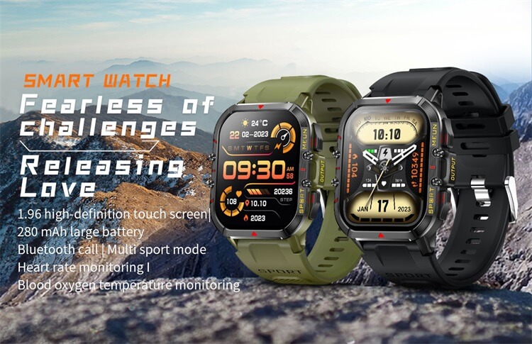 T21 Outdoor Smartwatch SOS Emergency Call 280 mAh Battery Capacity Real Time Health Monitoring-Shenzhen Shengye Technology Co.,Ltd