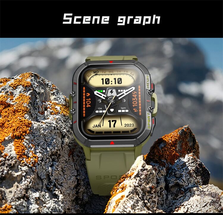 T21 Outdoor Smartwatch SOS Emergency Call 280 mAh Battery Capacity Real Time Health Monitoring-Shenzhen Shengye Technology Co.,Ltd