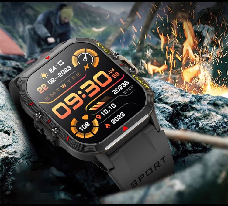 T21 Outdoor Smartwatch SOS Emergency Call 280 mAh Battery Capacity Real Time Health Monitoring-Shenzhen Shengye Technology Co.,Ltd