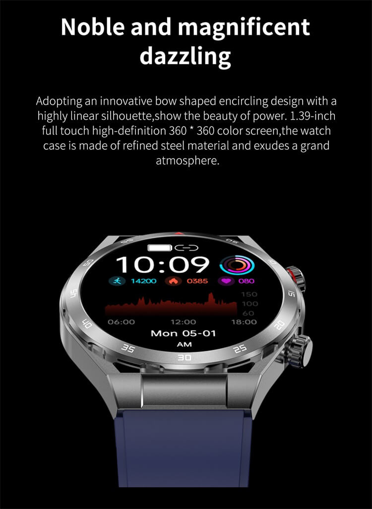 T80 Smartwatch Multi Sport Mode Meto Function Non-invasive Blood Glucose-Shenzhen Shengye Technology Co.,Ltd