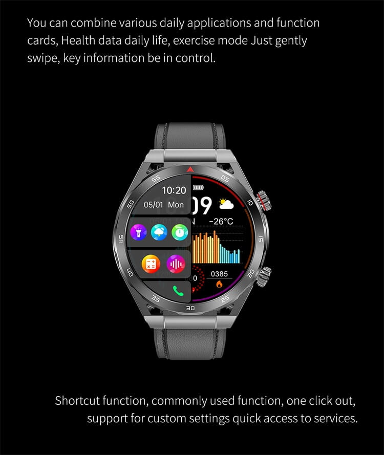 T80 Smartwatch Modalità multi sport Funzione Meto Glucosio nel sangue non invasivo-Shenzhen Shengye Technology Co.,Ltd