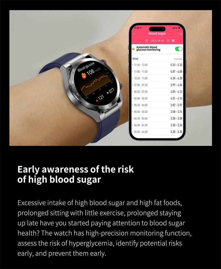 T80 Smartwatch Multi Sport Mode Meto Function Non-invasive Blood Glucose-Shenzhen Shengye Technology Co.,Ltd