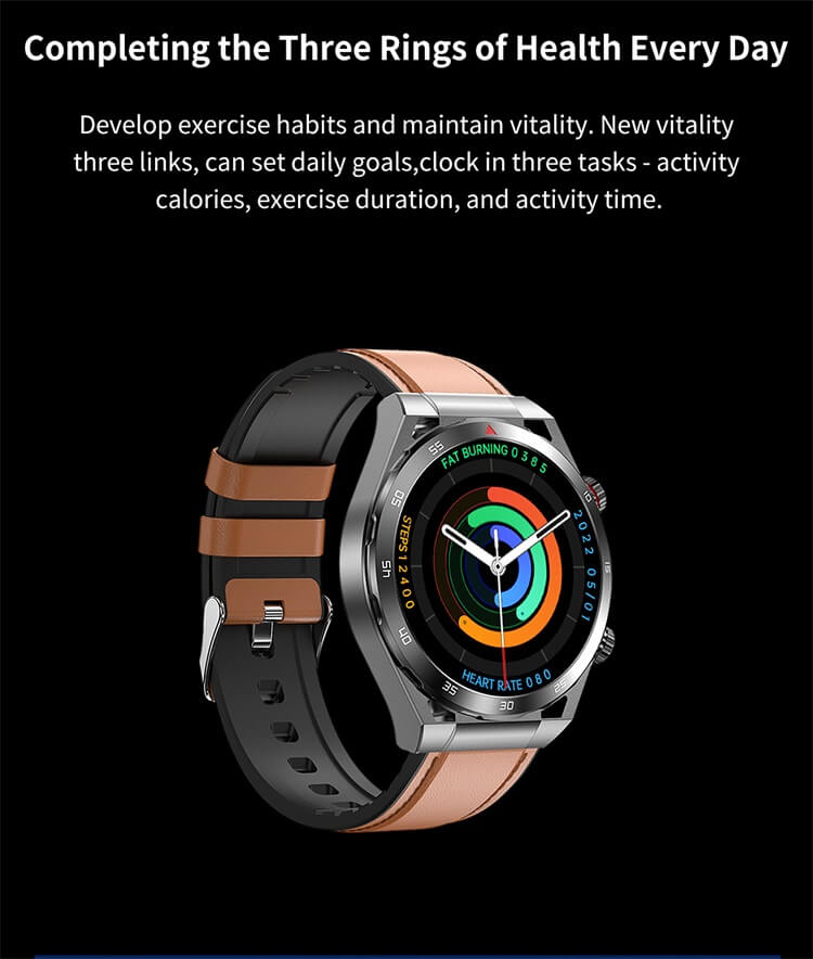 T80 Smartwatch Modalità multi sport Funzione Meto Glucosio nel sangue non invasivo-Shenzhen Shengye Technology Co.,Ltd