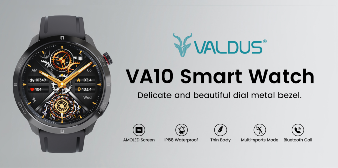 VALDUS スマートウォッチ VA10 レビュー: 薄くて実用的な時計-Shenzhen Shengye Technology Co.,Ltd
