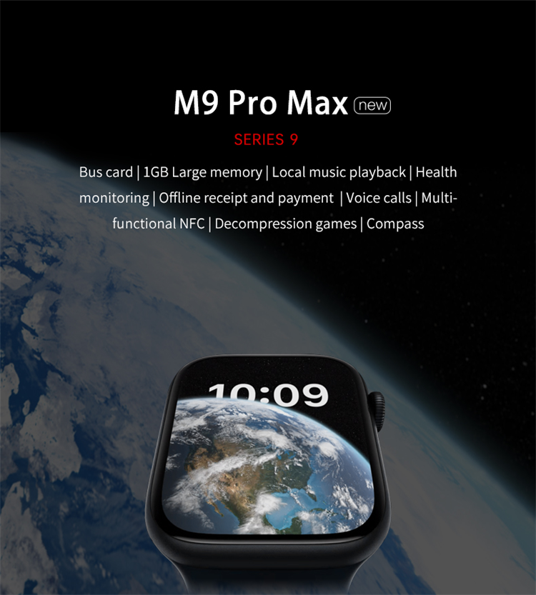 M9 Pro Max Smartwatch-Shenzhen Shengye Technology Co.,Ltd