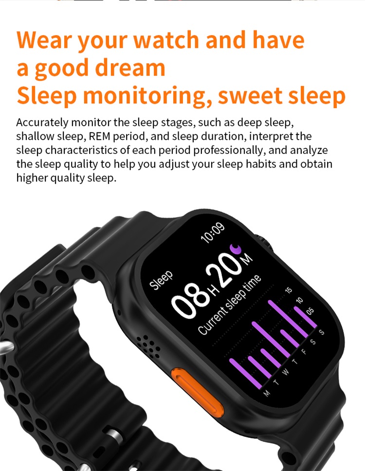 I9 Ultra Max Smartwatch 2.19 Inches HD Large Screen Borderless Design Bedside Lamp Mode-Shenzhen Shengye Technology Co.,Ltd