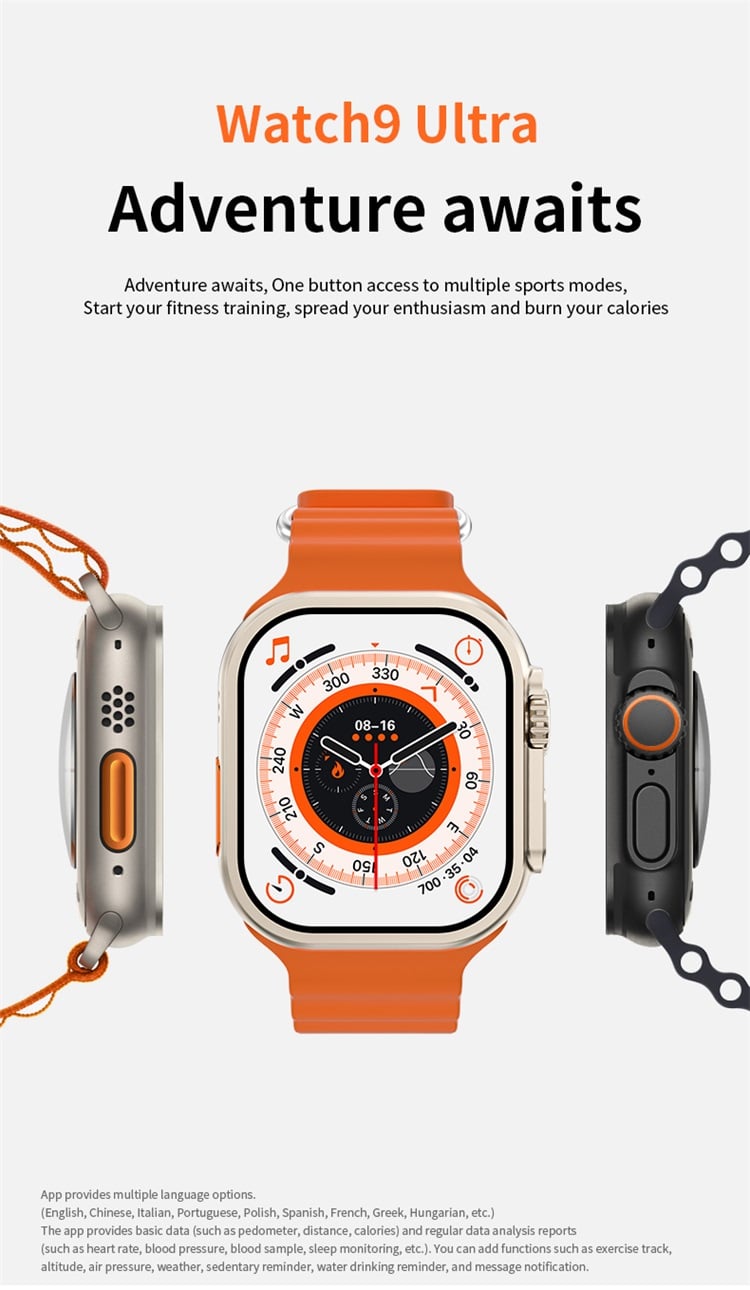 Watch9 Ultra Smartwatch-Shenzhen Shengye Technology Co.,Ltd