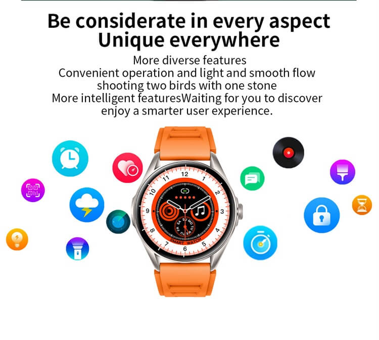 L61 AMOLED Smartwatch IP67 Waterproof Health Measurement Female Cycle Tracking-Shenzhen Shengye Technology Co.,Ltd