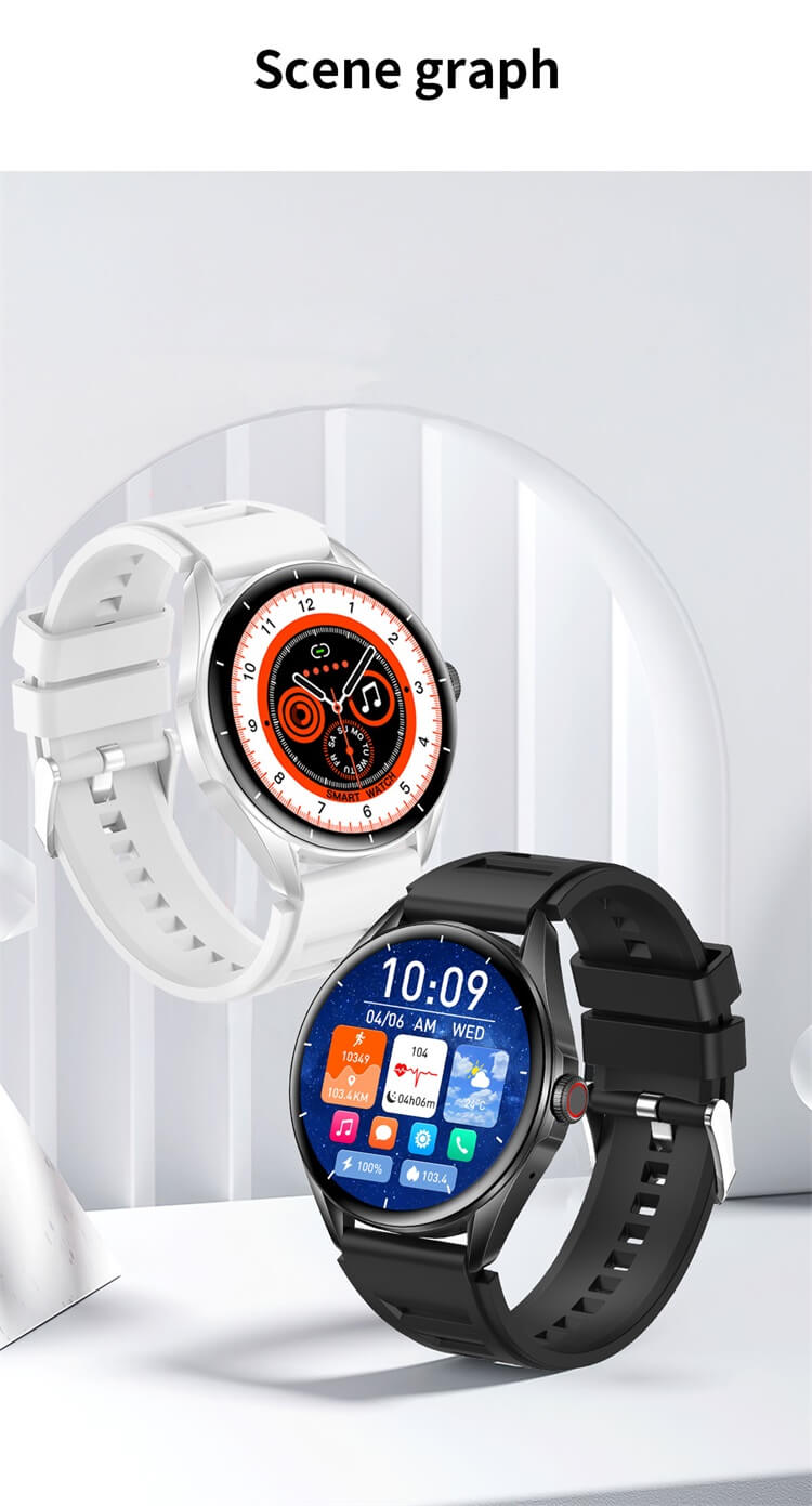 L61 AMOLED Smartwatch IP67 Waterproof Health Measurement Female Cycle Tracking-Shenzhen Shengye Technology Co.,Ltd