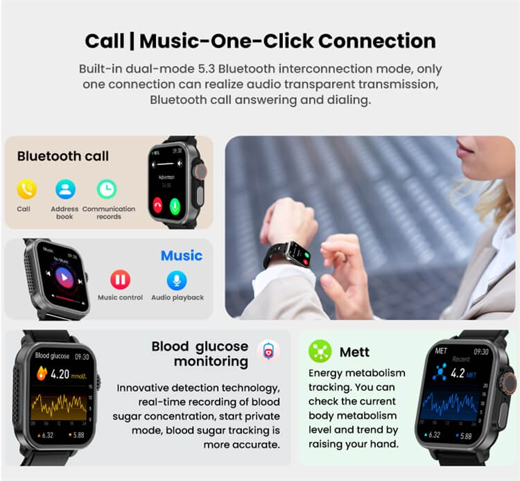 VEE Smartwatch ECG HRV MET Panggilan Bluetooth Asisten Suara-Shenzhen Shengye Technology Co., Ltd