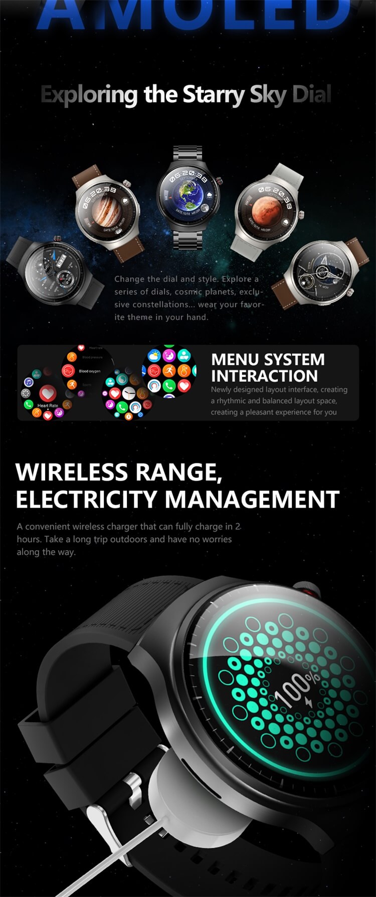 HW6 Max AMOLED Smartwatch ChatGPT Mã lên máy bay Alipay Baidu Navigation-Shengye Technology Co.,Ltd