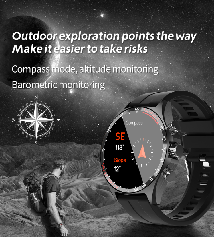 SK27 Smartwatch Offline Payment Real Time Compass True rate oximetry-Shenzhen Shengye Technology Co.,Ltd